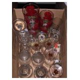 Misc glasses and cups