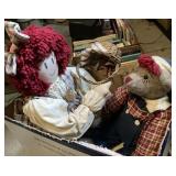 Raggedy Ann and Bear