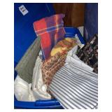 Tote of heavy fabric