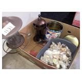 Shells, bird feeders