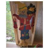 Scarecrow lawn decoration