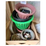 Misc planters & shells