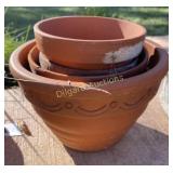 Clay planters