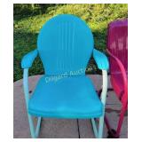 (4) lawn chairs (2 metal)