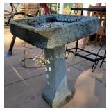 Concrete Bird bath