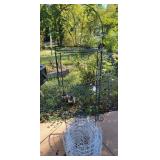 Wire rack and garden fence