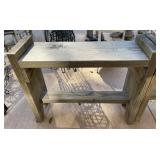 (3) wooden benches