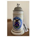 German Lithopane beer stein