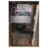 Wall clock, shower soap holder and more