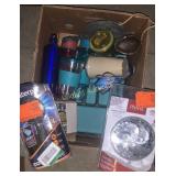 Shower heads, cups, silverware holder and more