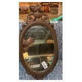 Wall mirror (Approx 21"tall)