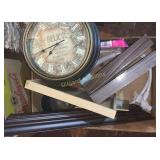 Picture frames, shower wand, clock, and more