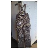 New! Magellan Realtree Camo insulated bibs Sz: S