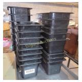 Restaurant plastic food containers & cookie sheet