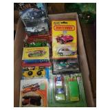 Vintage die cast and plastic cars