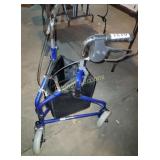 Blue Walker with brakes