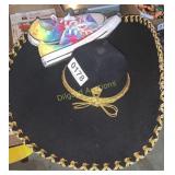 Converse shoes 11/13 & sombrero