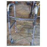 Walker w/ front wheels