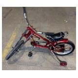 Schwinn Sting Ray kids bike with training wheels