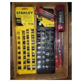 Various tools: socket services, Allen wrenches