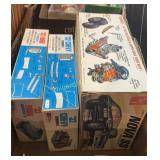 Nova SS, 32 Chevy, 32 Ford model car kits