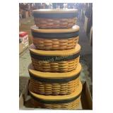 Longaberger collectors club basket set