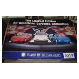 Franklin Mint Precision Corvette models