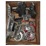 Ornaments, trains, Christmas and more (?pewter)