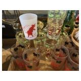 Vintage drinking glasses