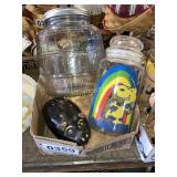 Jar, Snoopy Goodies jar, piggy bank