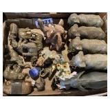 Elephant collectible figurines