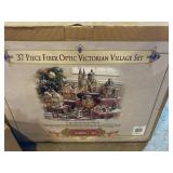 Fiber optic village set