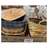 (2) Longsdorf baskets