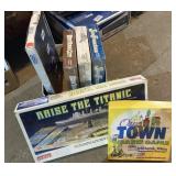 Board games, puzzles