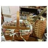 (2) Longaberger baskets