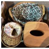 (3) Longaberger baskets