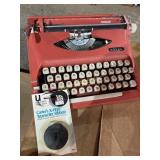 Red Royal typewriter