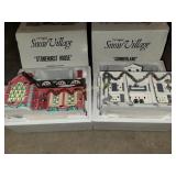 (2) Dept 56 snow village houses