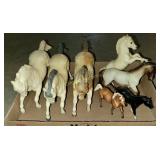 (7) Breyer horses