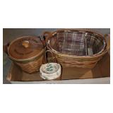 (3) Longaberger baskets