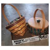 (2) Longaberger baskets