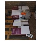 Exterior flush mount and mini pendant light