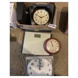 Scale, outdoor thermometer and more