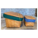 (2) Longaberger baskets