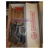 AC adapter, various knives