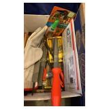 Files, screwdrivers, razor knife and more