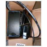 AT&T TV device (appears new) and VHS rewinder