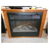 Life smart electric fireplace with remote