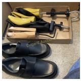 Soaps, shoes, shoe stretchers and more