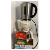 Hamilton Beach coffee maker, coffee filters,